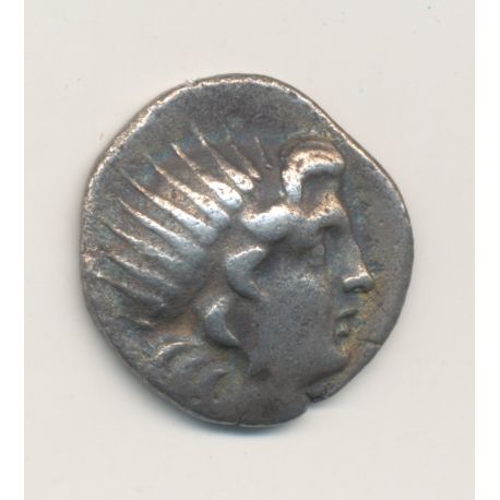 Ile de carie - Drachme - Rhodes - argent - TB/TTB