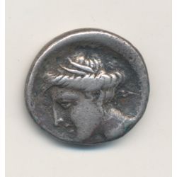 Corinthe - Drachme argent - TB+