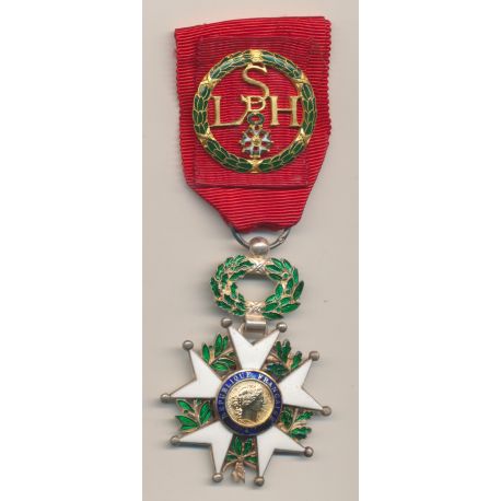 4e République - Légion d'honneur Chevalier avec barette - argent - ordonnance