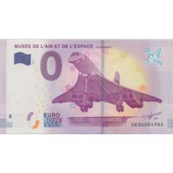 Billet - Musée de l'air et de l'espace Le concorde - 2017-1 - Le bourget