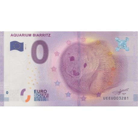 Billet - Aquarium Biarritz 2017-2