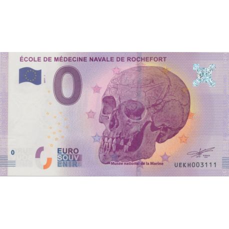 Billet 0€ - École de médecine navale de Rochefort - 2017-1
