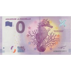 Billet - Aquarium La Rochelle - hippocampe - 2017-2