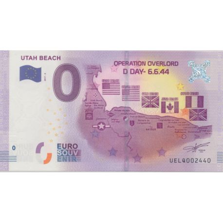 Billet 0€ - Overlord museum DDAY- Utah beach - 2017-2