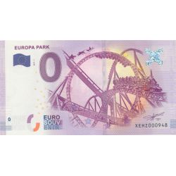 Billet 0€ - Allemagne - Europa park - 2017-1 - N°948