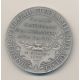 Médaille - Caisse nationale d'assurances sur la vie - 1955 - argent 60g - 50mm - TTB