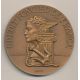 Médaille - Crédit foncier de France - 1952 - bronze - Baron