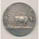 Médaille - Agriculture - Empire Chérifien - protectorat la république Française au Maroc - argent