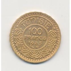 Tunisie - 100 Francs 1935 - SUP