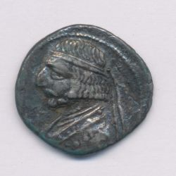 Royaume de Parthe - Drachme Orodes II - argent - TTB