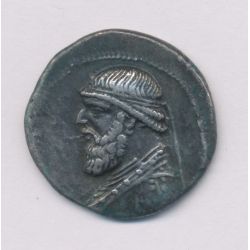 Royaume de Parthe - Drachme Mithradate II - argent - TTB