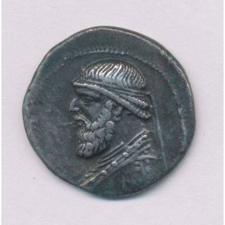 Royaume de Parthe - Drachme Mithradate II - argent - TTB