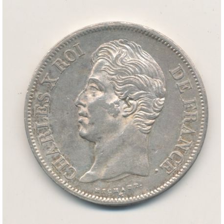 5 Francs Charles X - 1828 W Lille