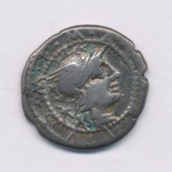 République Romaine - Denier Acilia - argent - TB