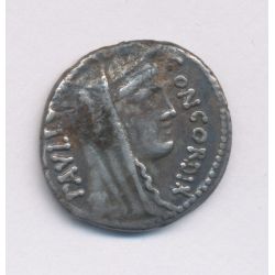 République Romaine - Denier Aemilia - argent - TTB