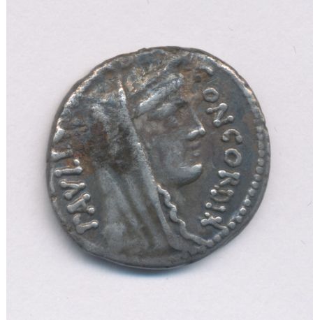 République Romaine - Denier Aemilia - argent - TTB