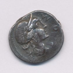 République Romaine - Denier Aemilia - argent - TB/TTB