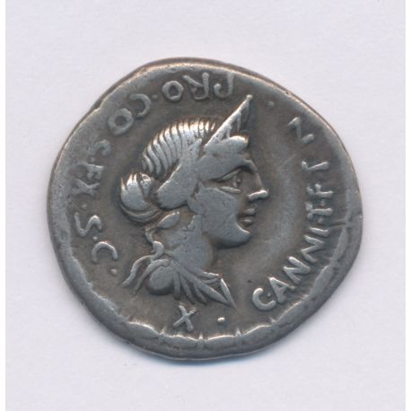 République Romaine - Denier Annia - argent - TB