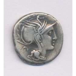 République Romaine - Denier Mallia - argent - TB
