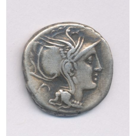 République Romaine - Denier Mallia - argent - TB