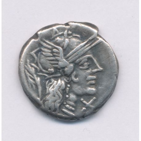 République Romaine - Denier Papiria - argent - TB+