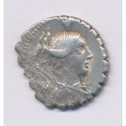 République Romaine - Denier Postumia serratus - argent - B+/TB