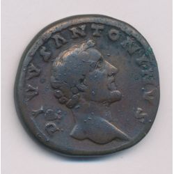 Antonin le pieux - Sesterce consécration - bronze - B+