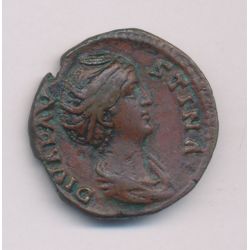 Faustine mère - Dupondius - bronze - TB/TB+