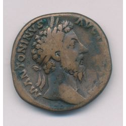 Marc Aurèle - Sesterce - bronze - B+