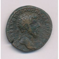 Lucius vérus - Dupondius - bronze - B+/TB