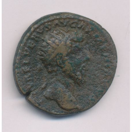 Lucius vérus - Dupondius - bronze - B+/TB