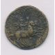 Néron et Drusus César - Dupondius - bronze - B+/TB
