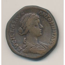 Lucille - Sesterce - bronze - B/TB