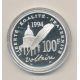 100 Francs Voltaire 1994 - avec certificat - argent BE - FDC