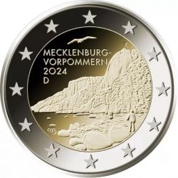  2€ Allemagne 2024 - État du Mecklembourg-Poméranie-Occidentale
