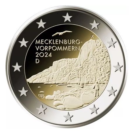  2€ Allemagne 2024 - État du Mecklembourg-Poméranie-Occidentale