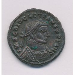 Dioclétien - Follis frappé à Trèves - bronze - TTB+