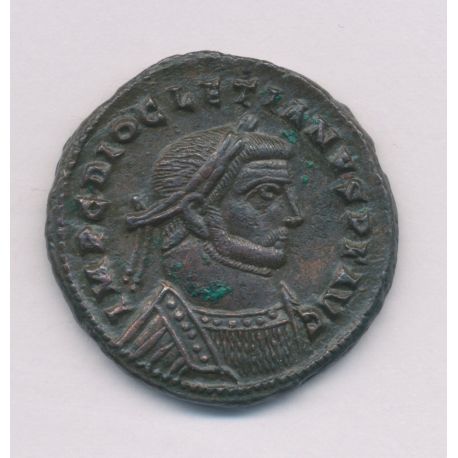 Dioclétien - Follis frappé à Trèves - bronze - TTB+