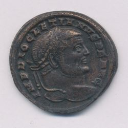 Dioclétien - Follis frappé à Aquilée - bronze - TB/TB+
