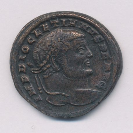 Dioclétien - Follis frappé à Aquilée - bronze - TB/TB+
