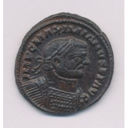 Maximien Hercule - Follis Frappé à Londres - bronze - TTB