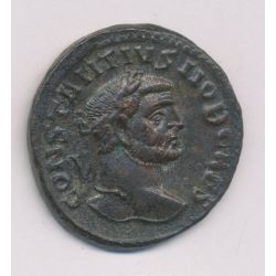 Constance Chlore - Follis Frappé à Londres - bronze - TTB 