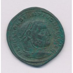Constance Chlore - Follis Frappé à Thessalonique - bronze - TB 