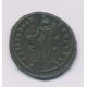 Maximin II Daia - Follis Frappé à Alexandrie - bronze - TB+