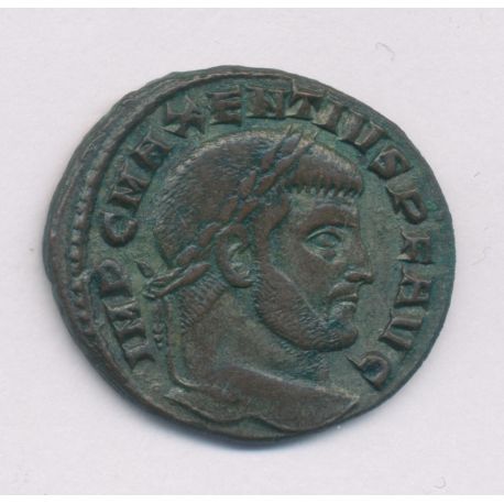 Maxence - Follis Frappé à Ostie - bronze - TB+