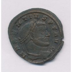 Maxence - Follis Frappé à Ticinium - bronze - TB