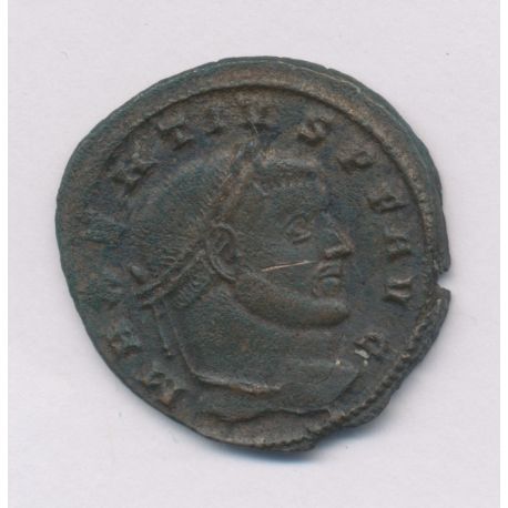 Maxence - Follis Frappé à Ticinium - bronze - TB