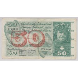 Suisse - 50 Francs 1955 - TB+