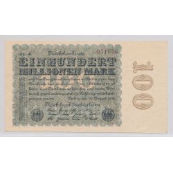 Allemagne - 100 Million mark - 1923 - TTB+