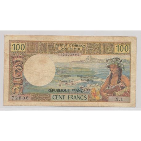 Nouméa - 100 Francs - ND 1969 - TB